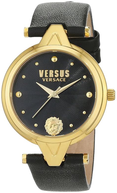 black versace watch women|Versace watch price.